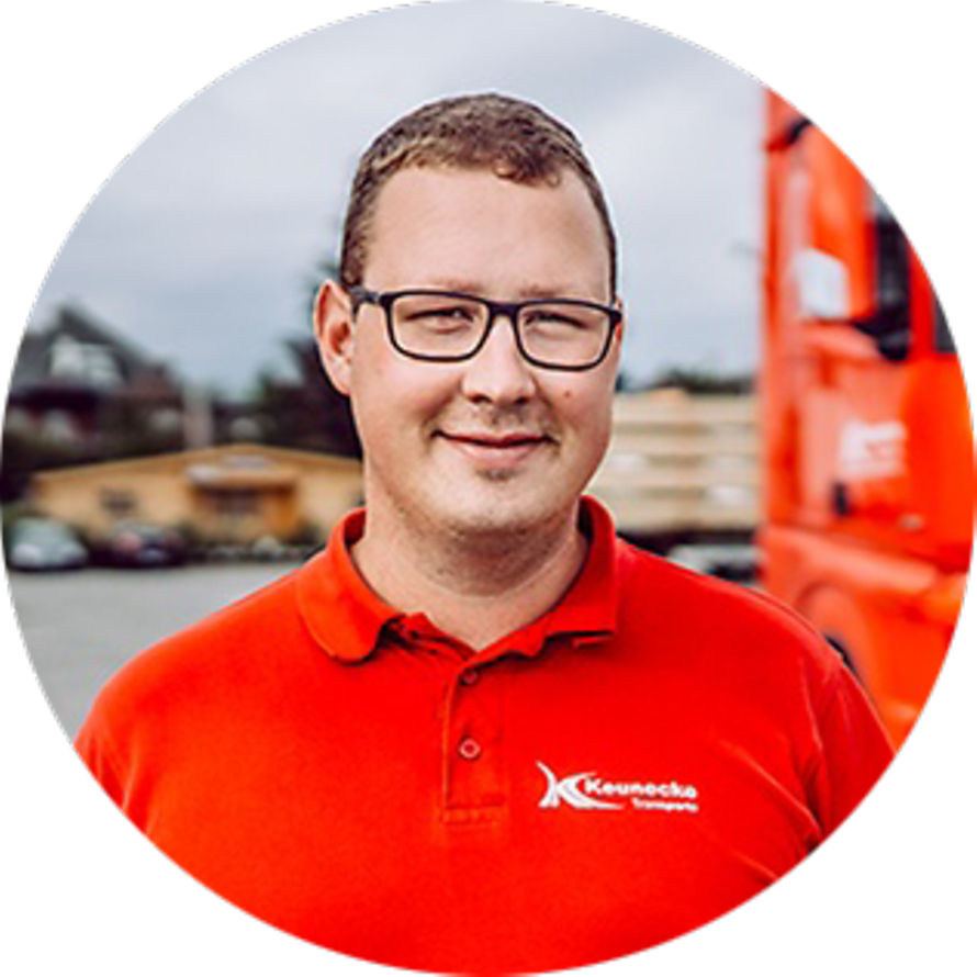 Experiências com a TIMOCOM de Timo Keunecke, fundador da Keunecke Transporte GmbH